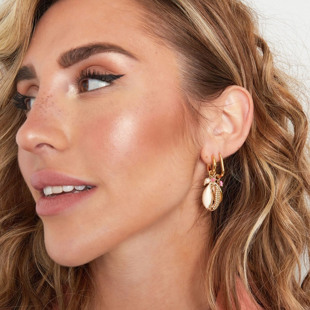 Oorbellen Ocean Girl Goud, te bestellen op www.jenelry.com