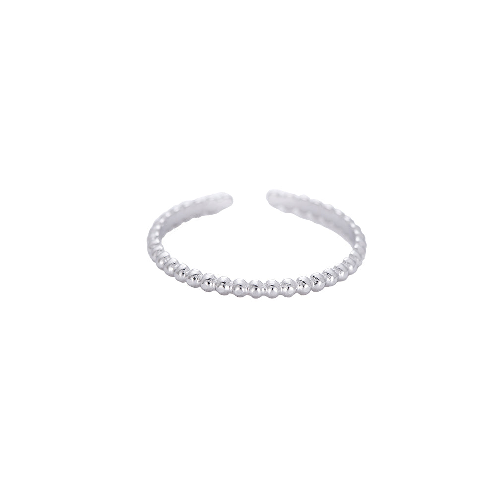Subtiele stainless steel ring in het goud, de ring is waterproof en nikkelvrij. Bestel de ring nu op www.jenelry.com