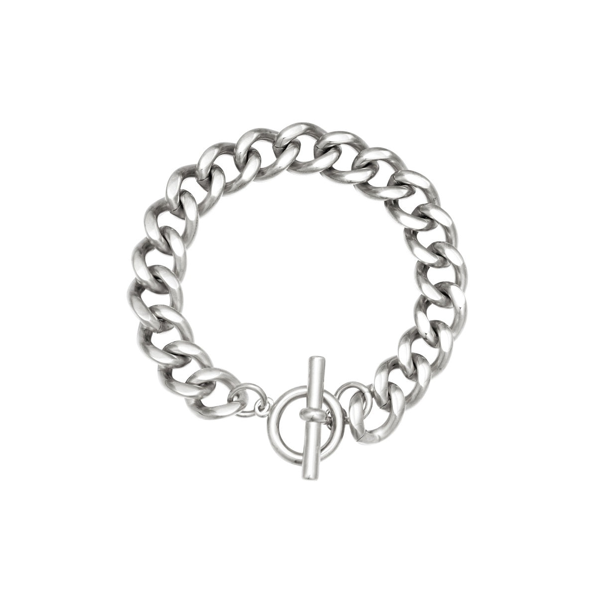 Armband Chunky Chain Bold Zilver