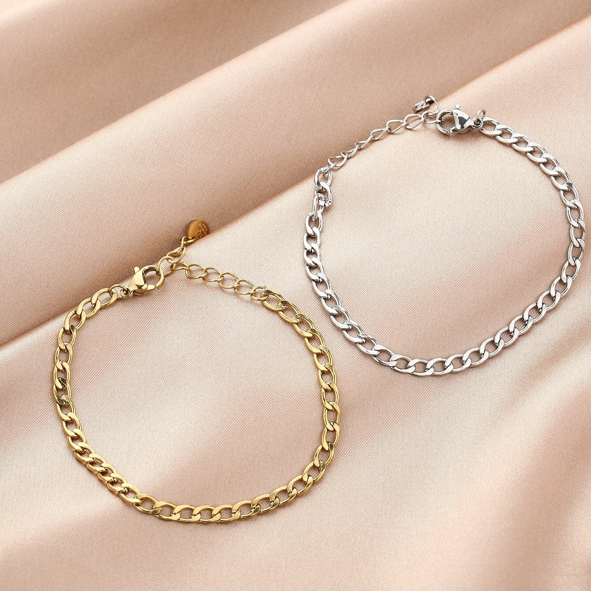 Armband Tiny Chain Zilver