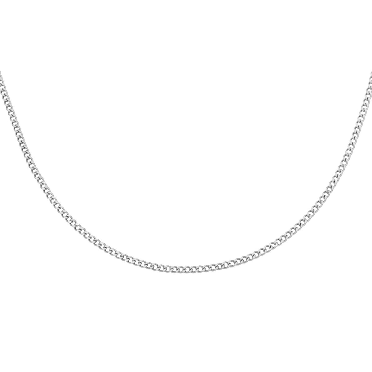 Waterproof schakelkettinkje in het zilver. Deze fijne, subtiele ketting is gemaakt van stainless steel. De ketting verkleurt niet en blijft mooi. Ketting Petite Chain is verkrijgbaar in het goud en in het zilver. De ketting is nikkelvrij, anti-allergeen en waterproof. Te bestellen op www.jenelry.com