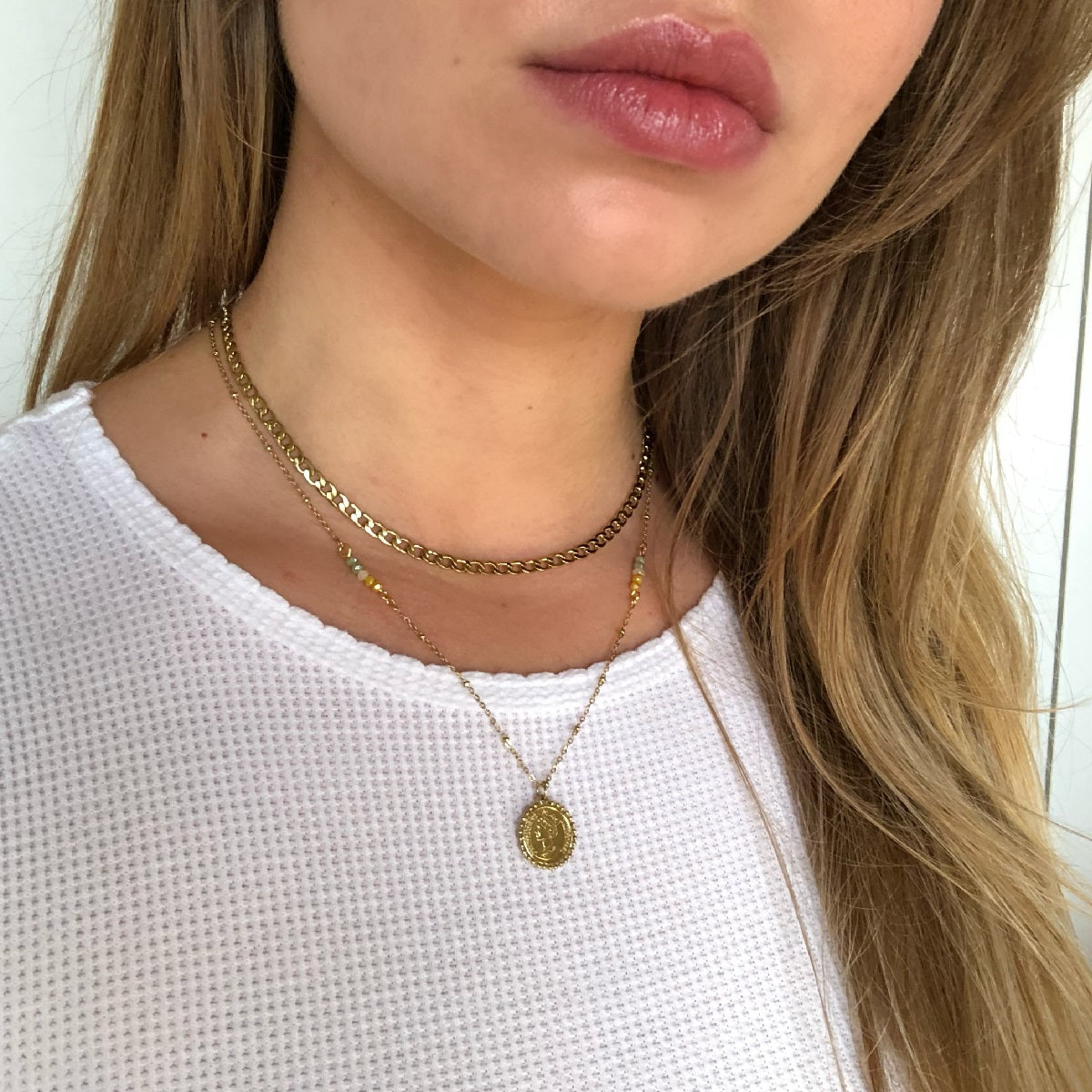 Ketting Tiny Chain Goud