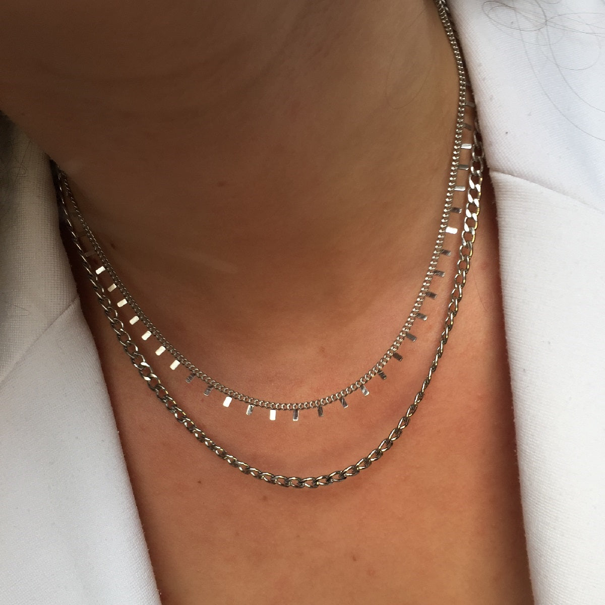 Ketting Tiny Chain Zilver