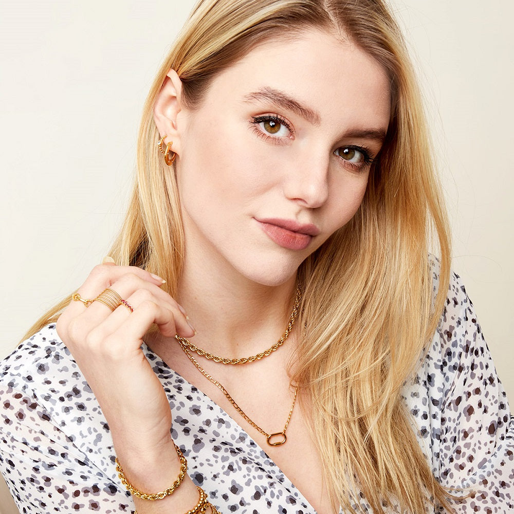 Ketting Twisted Goud