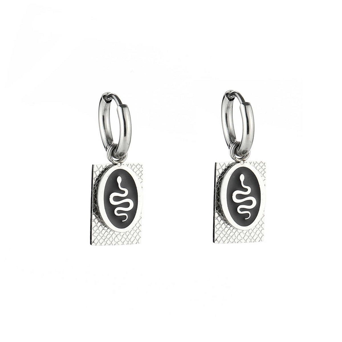 SALE - Oorbellen Double Trouble Zilver