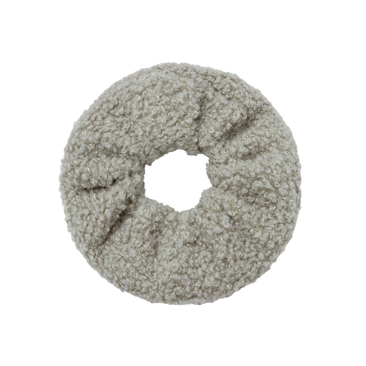 Scrunchie Big Teddy Grijs