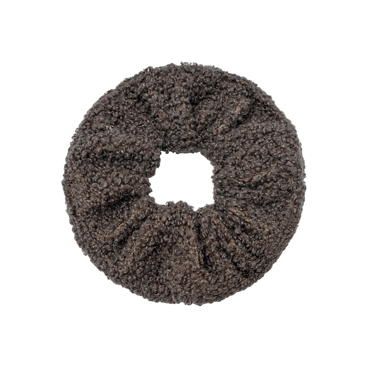 Scrunchie Big Teddy Taupe