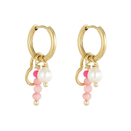 Oorbellen Dreamy Charms Goud