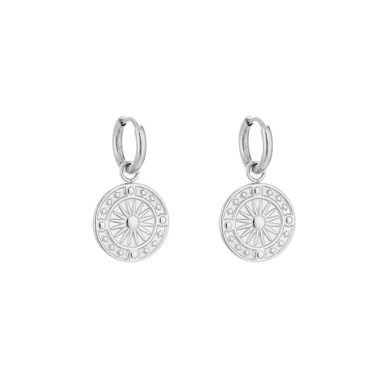SALE - Oorbellen On the Go Zilver